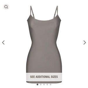 NWT skims shine spandex jersey mini dress in sold out size